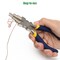 6 Step Jewelry Bail Making Pliers, AngleKai 3-10mm Wire Looping Forming Pliers Wire Wrapping Tools with Non-Slip Handle, Round Nose (1)